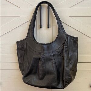 Rare Coach Black Leather Ergo Purse 12247